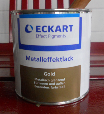 GoldeneGöhl Suter Eckart Metalleffektlack Gold