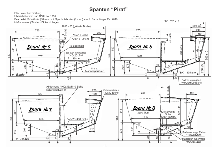 Bauplan-Pirat-SUI 534-Spant 5,6,7,8-thumb